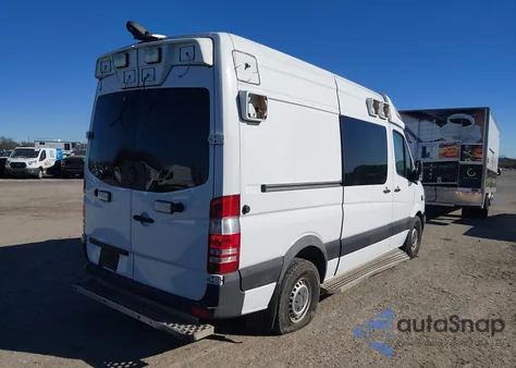 2017 Mercedes-Benz Sprinter 2500 Standard Roof V6 z USA, uszkodzony, nr VIN WDAPE7CD5HP525746
